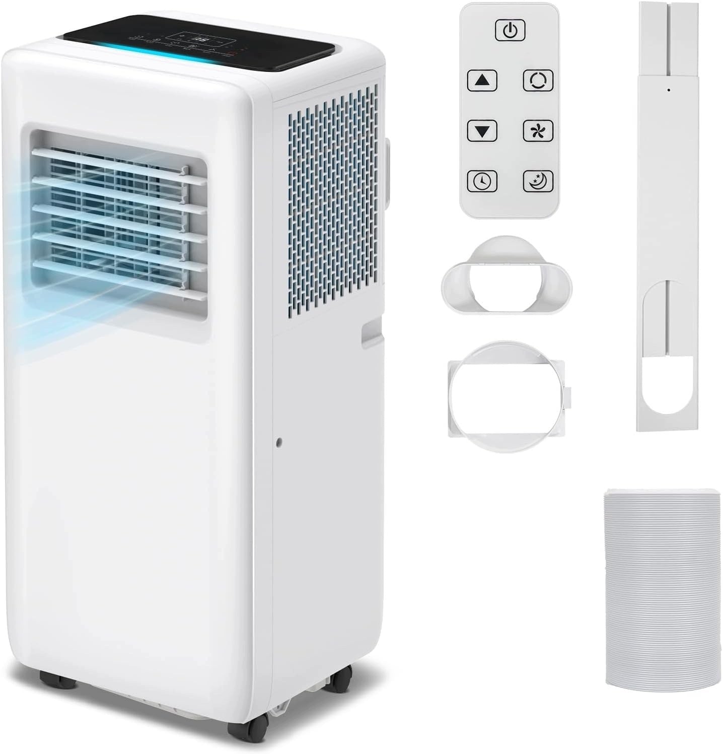 Portable Air Conditioner 2,6kW 4in1 Dehumidifier, Heating, Fan +ClimaLock