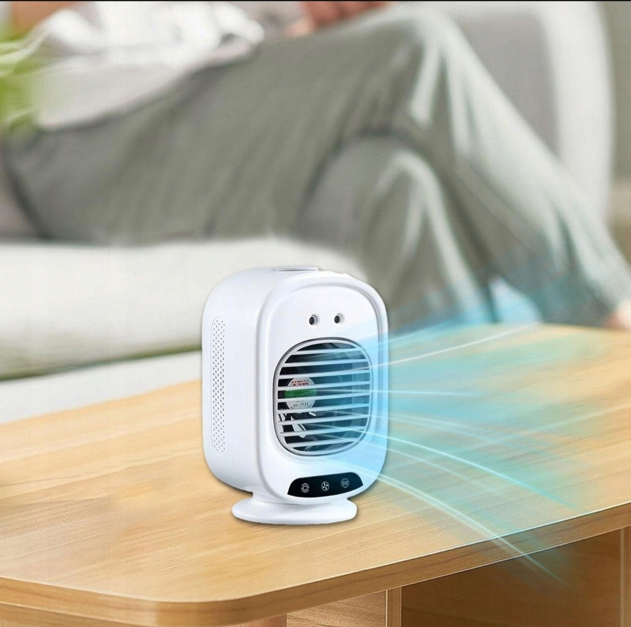 Portable Air Conditioner Humidifier Indoor Air Cooler with Rotation Manufacturer code 12170116630