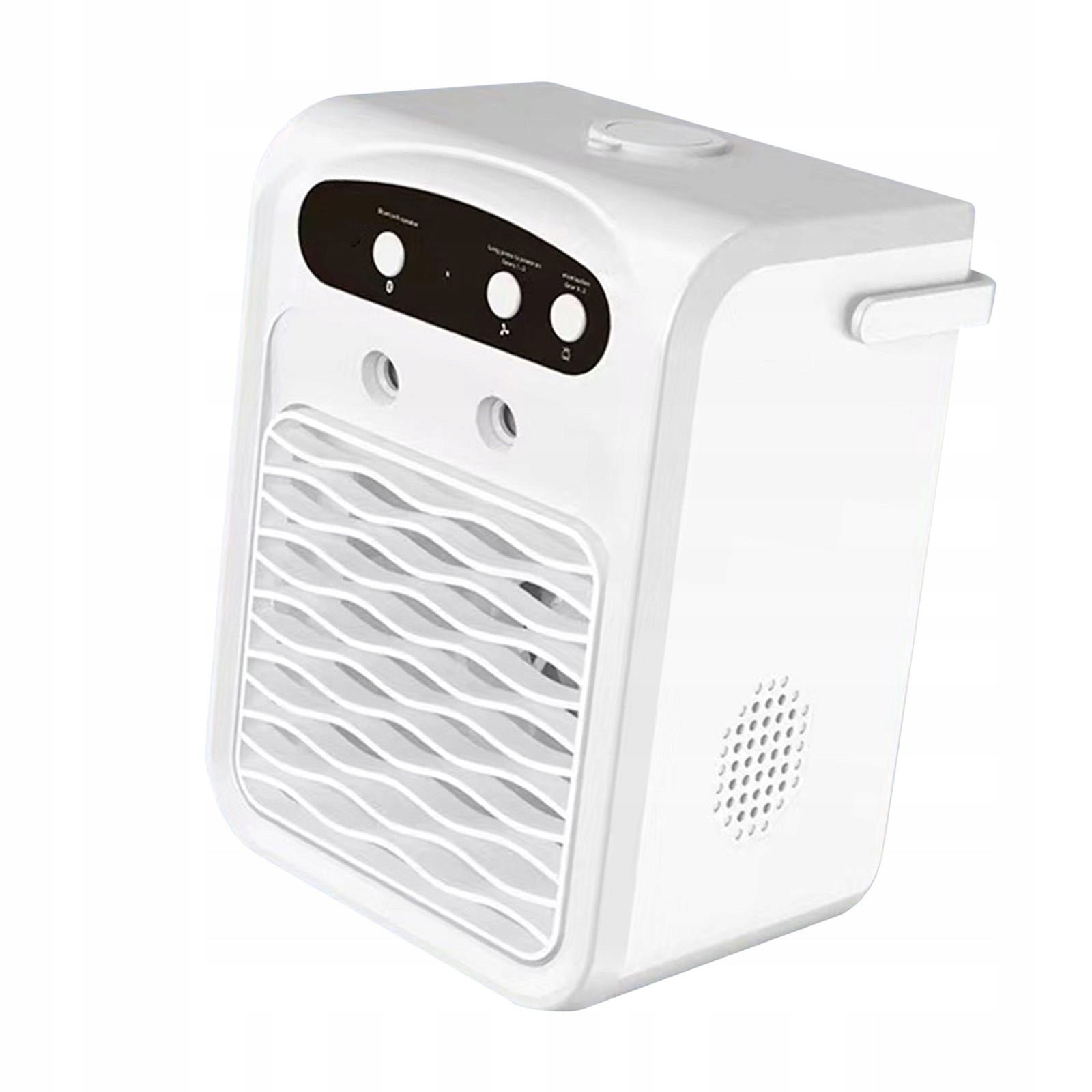 Portable Air Conditioner Powerful Personal Fan with Night Light Low White Medical device no
