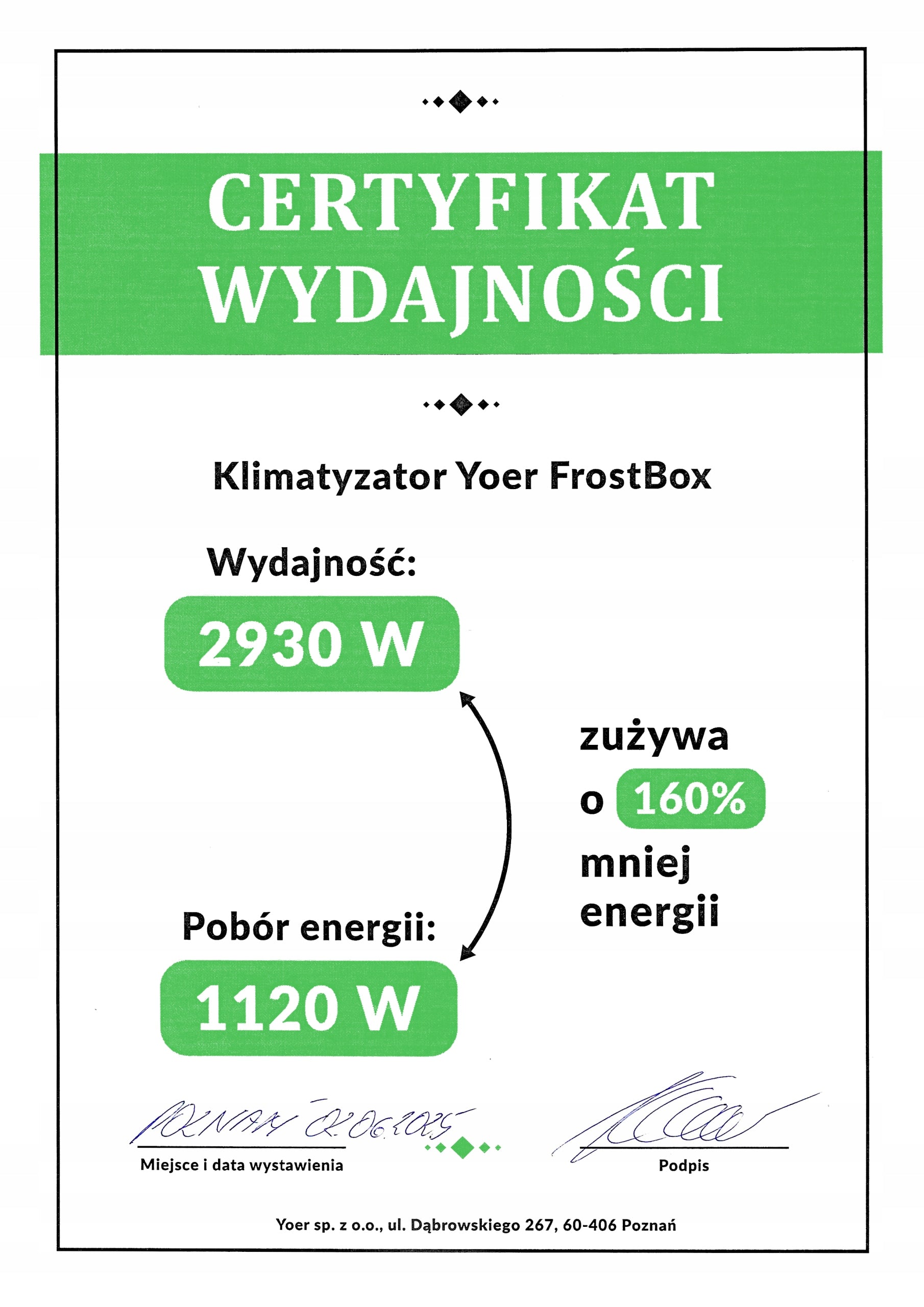 Portable Air Conditioner Quiet Small 3kW 30m2 Yoer Dehumidifies WiFi Heating Function Energy class - cooling A