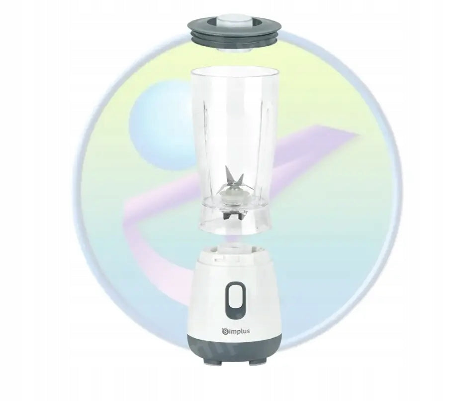 Portable BLENDER Simplus 2 in 1 600 ml Simplus White Grey Manufacturer code 6915858583459