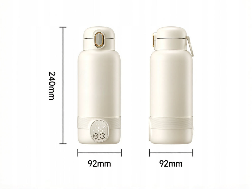 Portable Bottle Warmer Wireless 37 – 55°C 50W 14000mAh 500ml Medical device no
