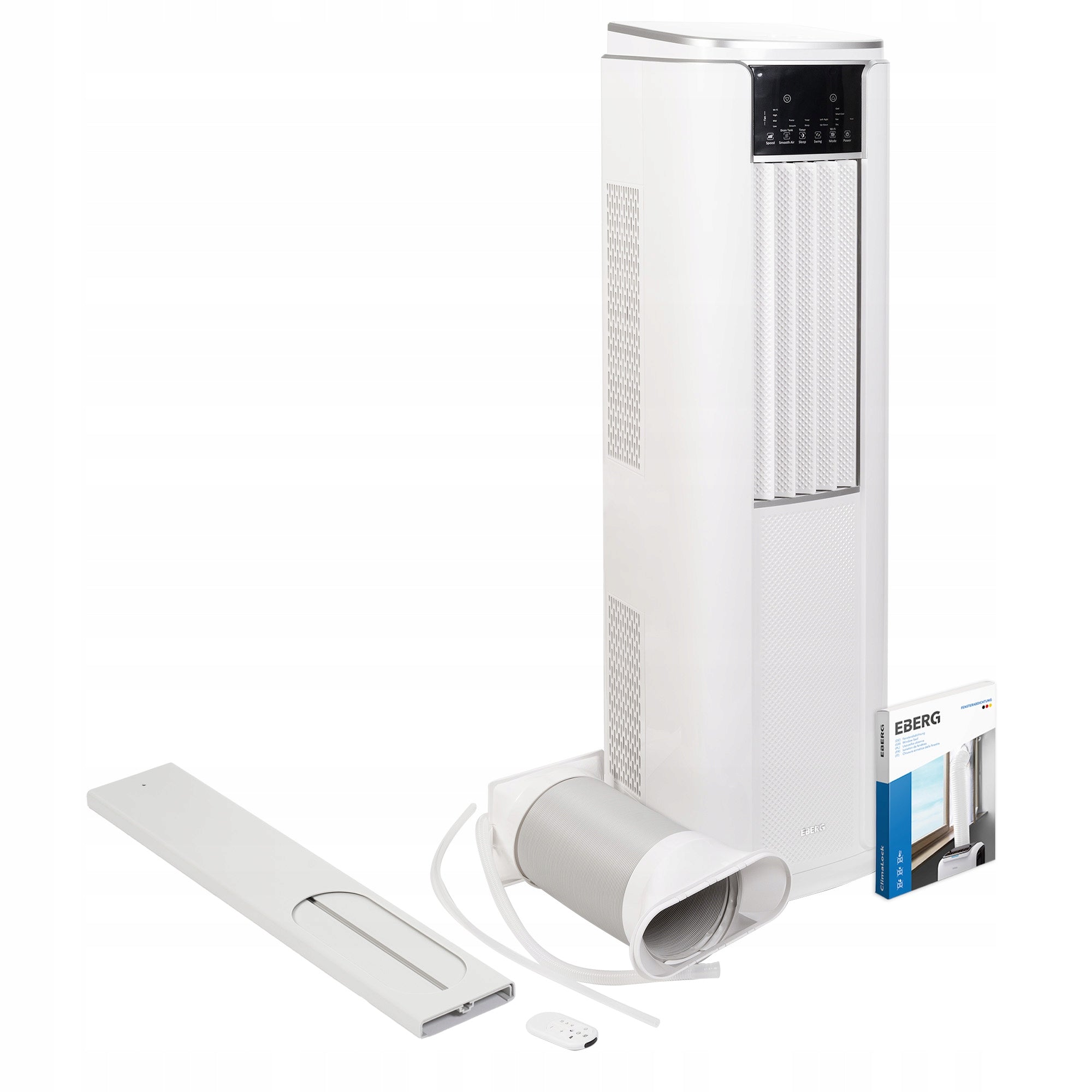 Portable Column Air Conditioner EBERG ACROS 4,7kW 4in1 WiFi Heat Pump Packaging status original