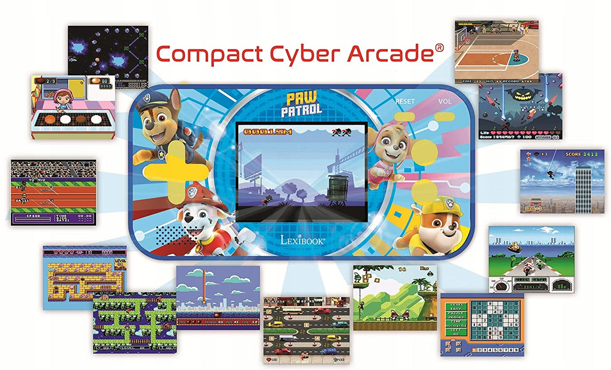 Portable Console PAW Paw Patrol 150 games GAME Dzie Brand Lexibook