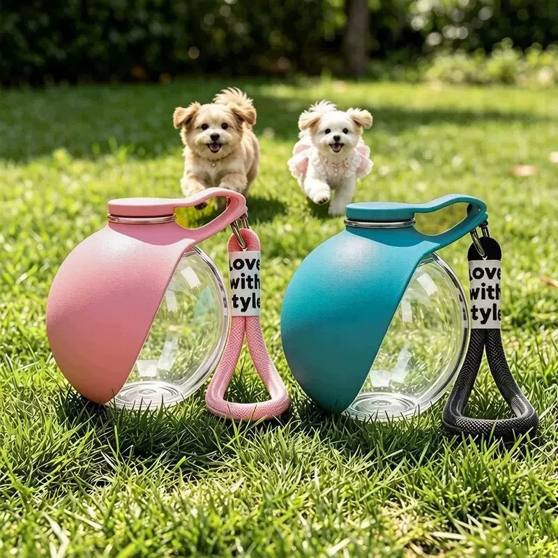 Portable Dog Water Bottle with Lanyard, Airtight, Spherical 285ML Manufacturer code 787617540678