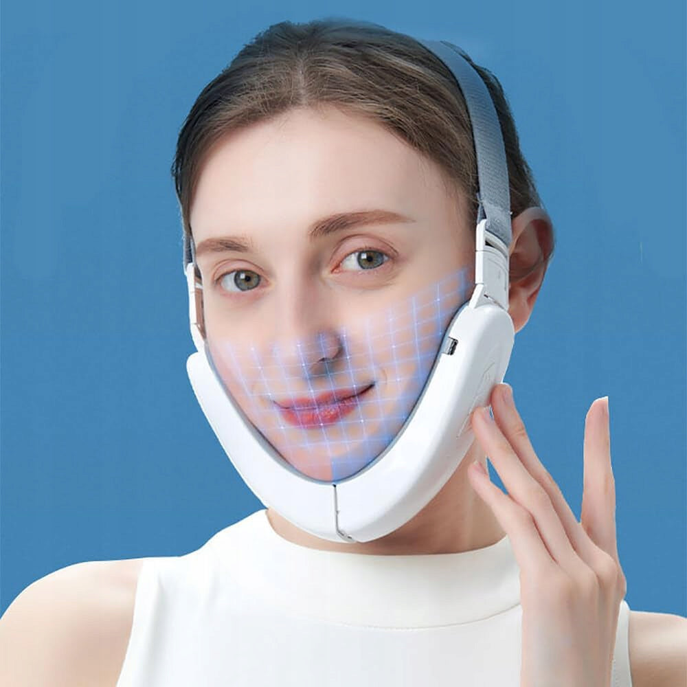 Portable EMS Massager for Double Chin - Microcurrents and Vibrations Packaging status original