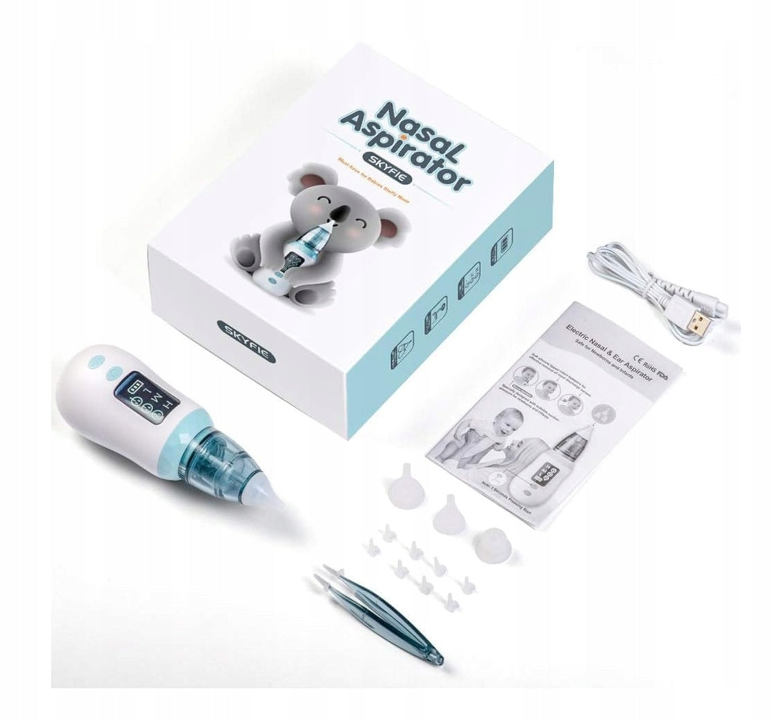 Portable Electric Baby Nasal Aspirator with 3 Suction Levels Brand no brand