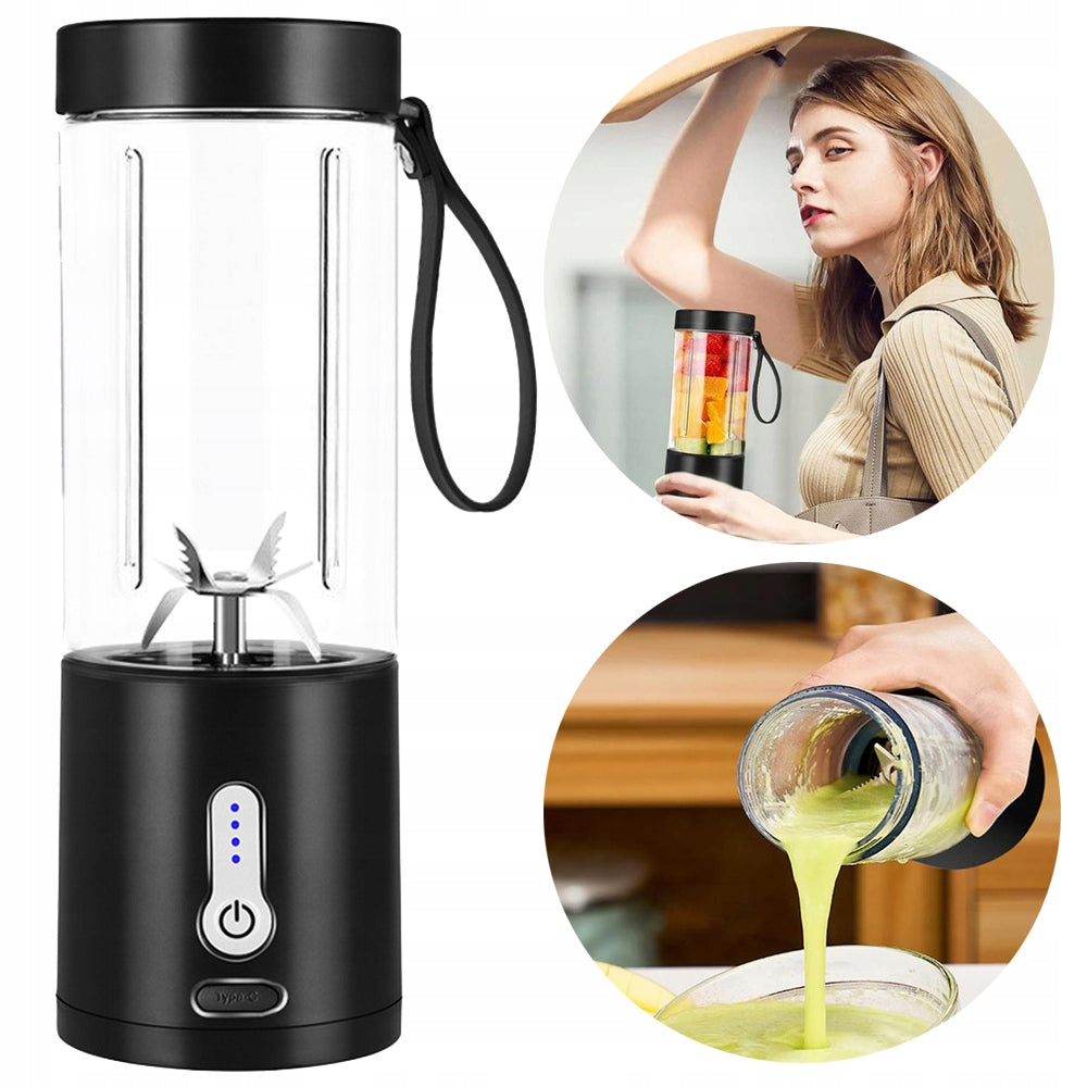 Portable Electric Juice Blender Travel Juice Squeeze Cup