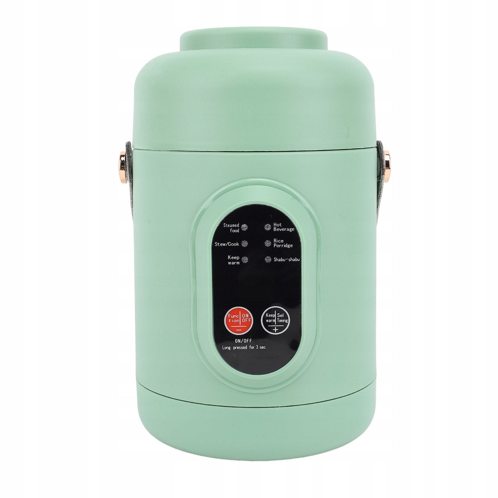 Portable Electric Pot 500W Cooking on Stainless Steel Mini U5 Dominant color multicolor