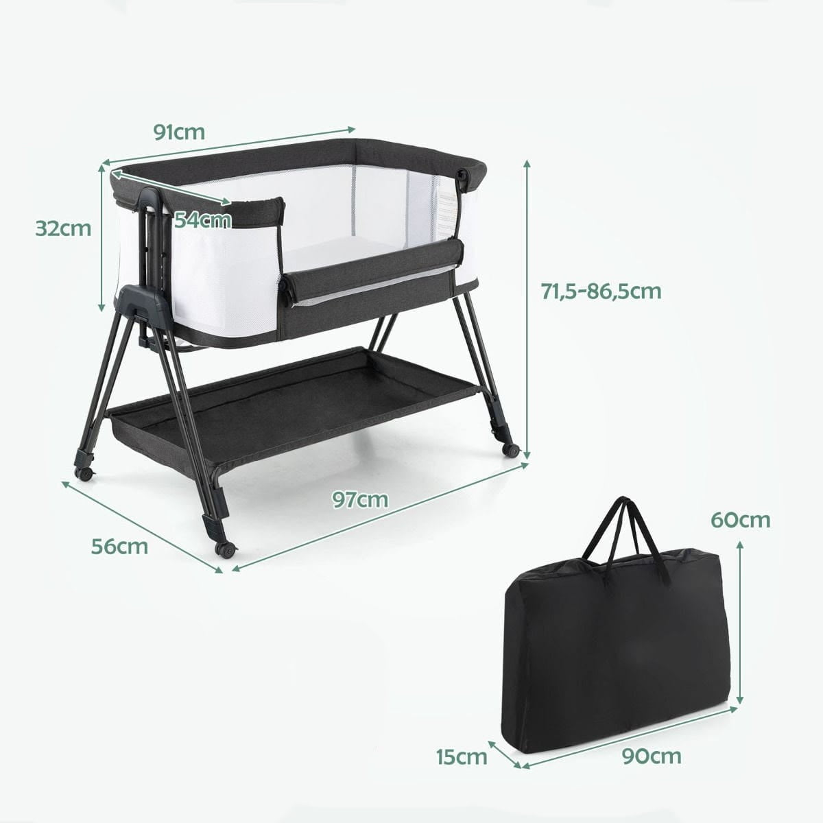 Portable Folding Baby Cot Medical device no
