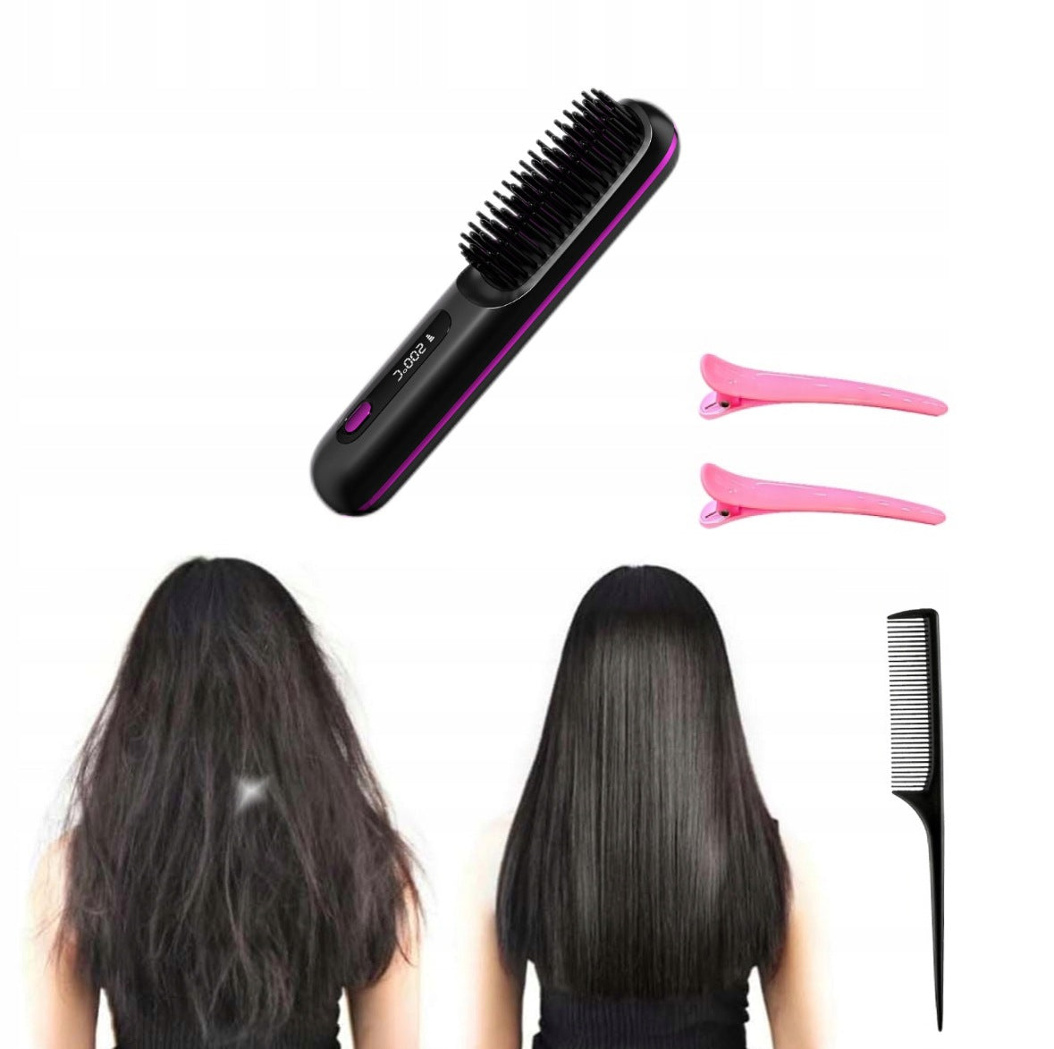 Portable Hair Straightener with Temperature Control Brand no brand