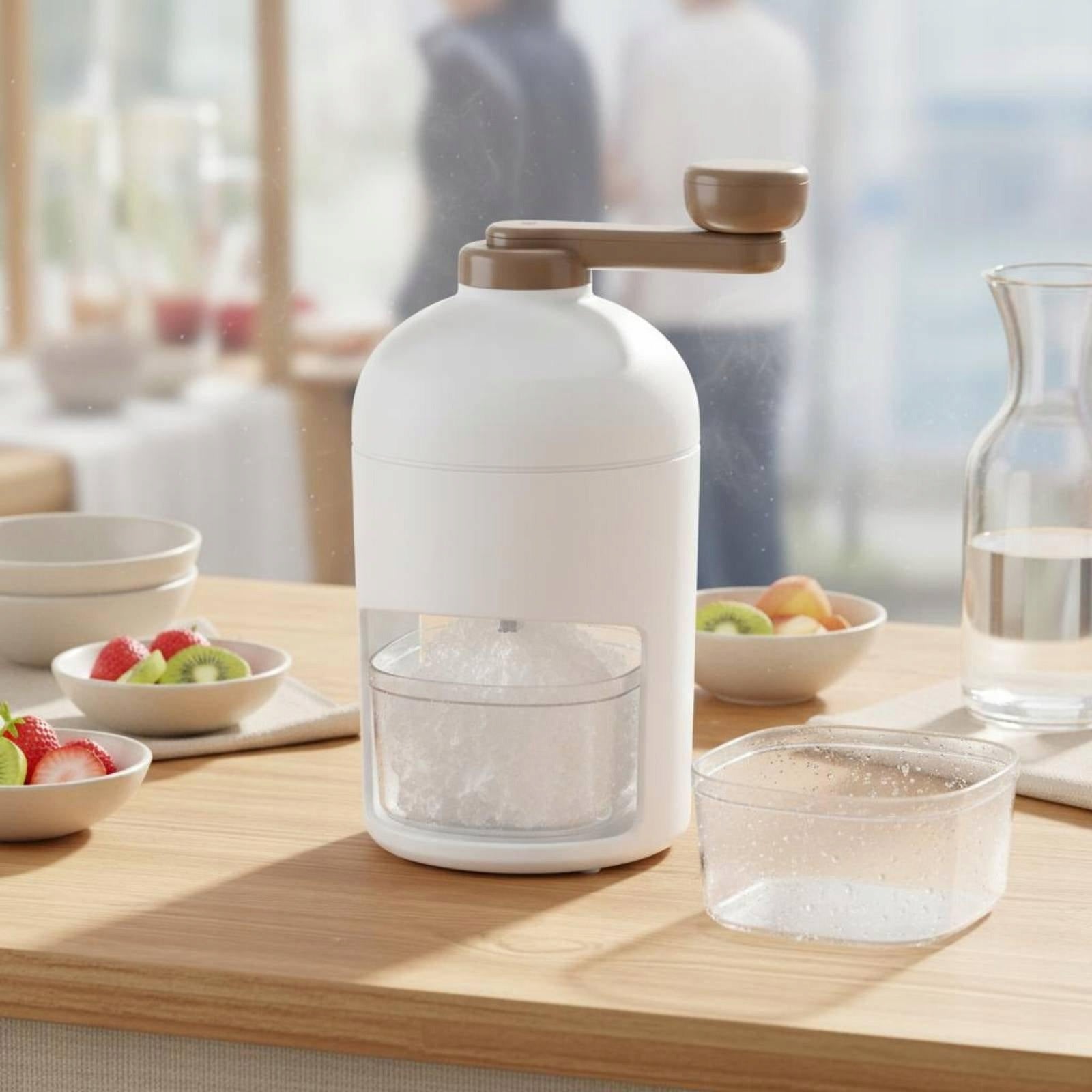 Portable Ice Crusher Machine Easy to Use Kitchen Appliance Brand no brand