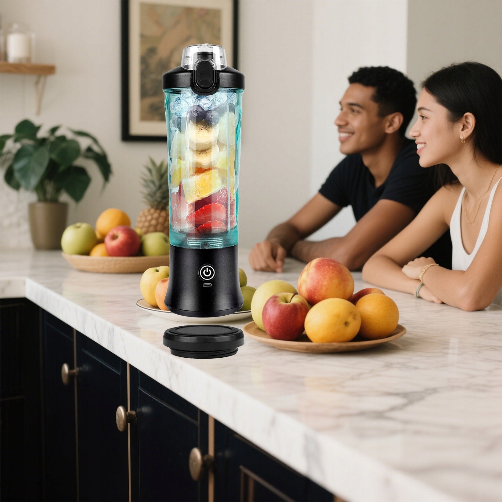 Portable Juicer Mixer Dual Modes Easy Clean Coffee/Fruit/Ice Blender 600ml Manufacturer code gfdhksfffgfmhnv