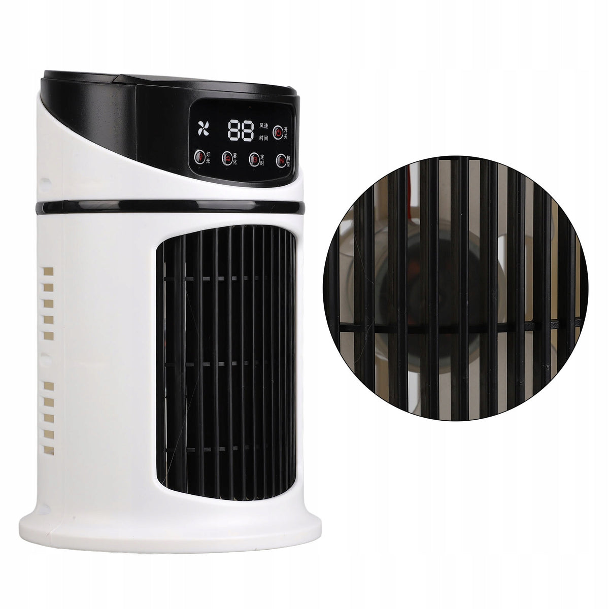 Portable Mini Air Conditioner Mobile Multifunction Fan M5 Dominant color multicolor