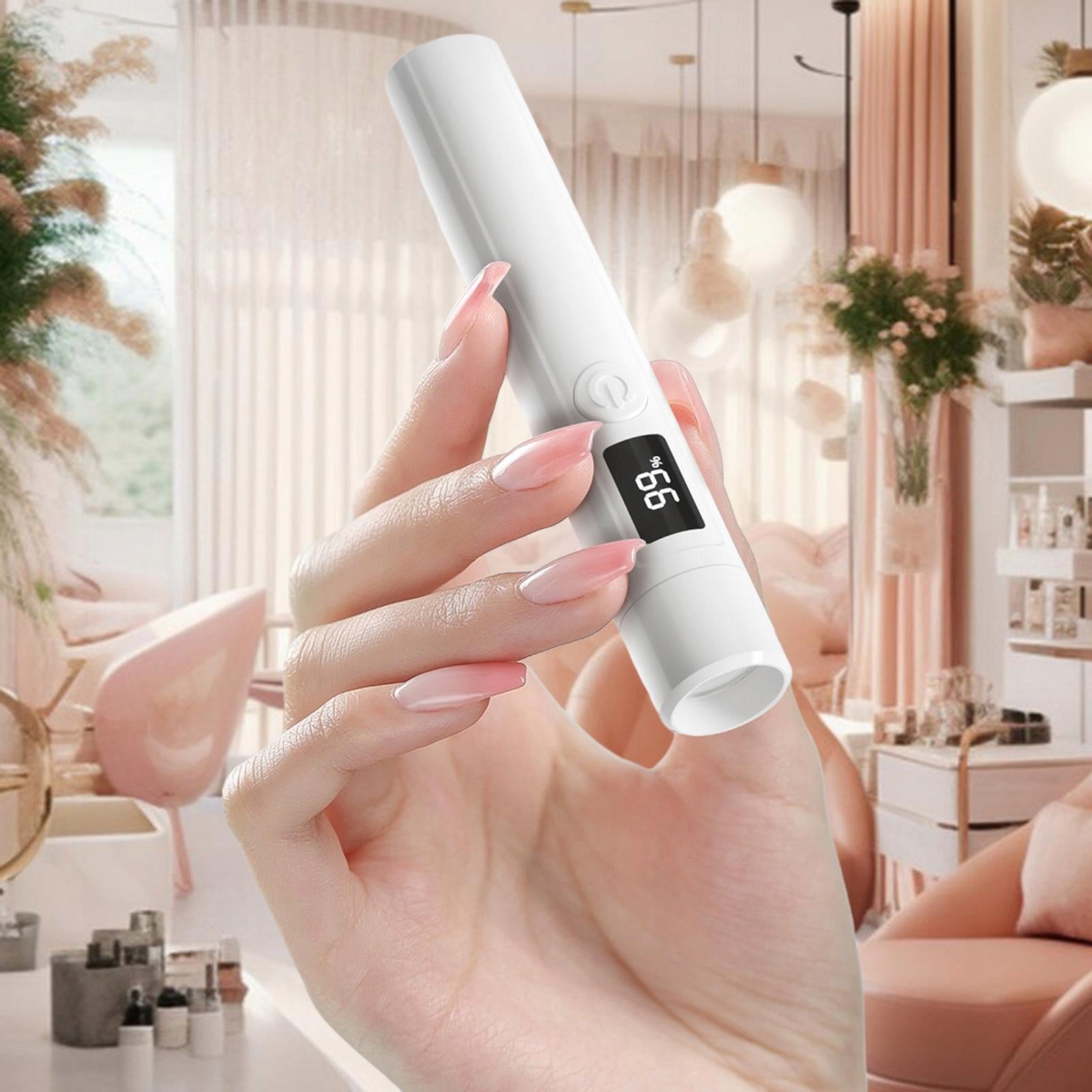 Portable Mini Nails Light Fast Curing LED Display Mini LED Nail Lamp Curing