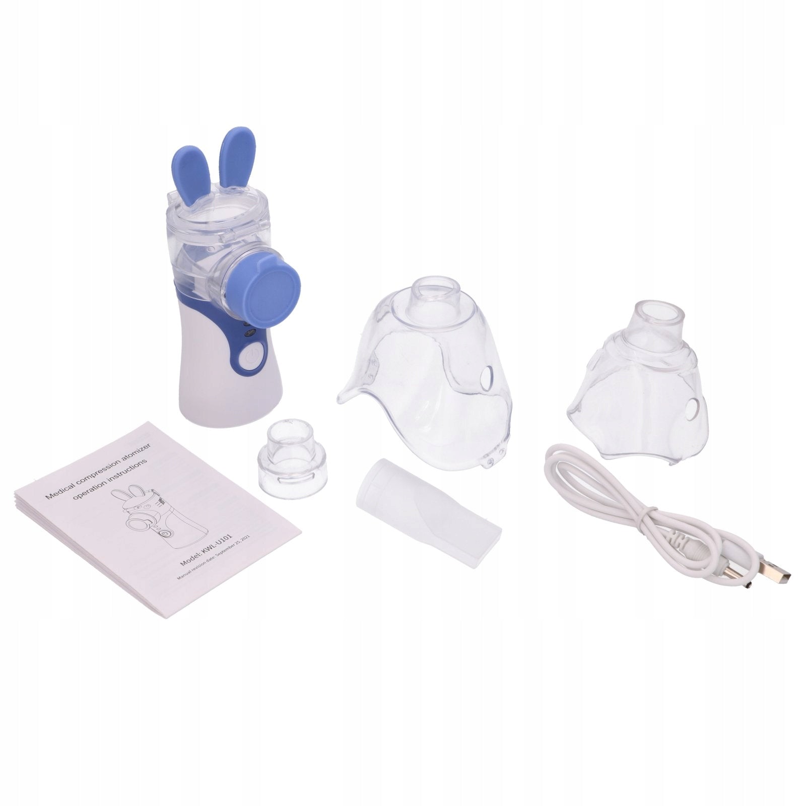 Portable Nebulizer Inhaler PORTABLE FOR ADULT CHILDREN USB QUIET Medical device no