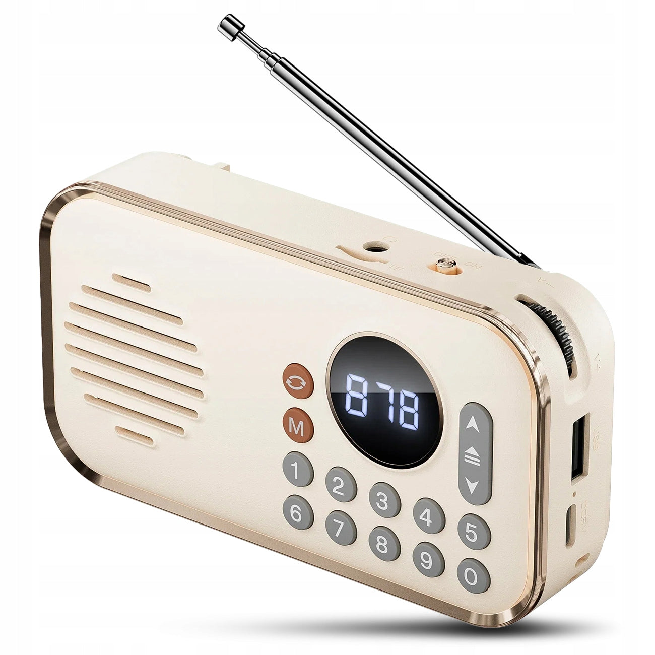 Portable Pink Bluetooth Speaker for Girl with FM Radio Manufacturer code Głośnik Bluetooth + Radio różowe P35