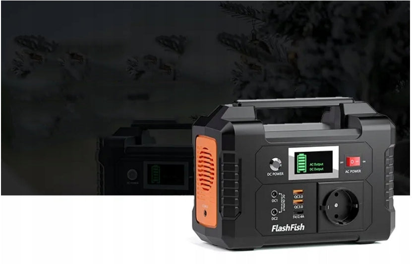 Portable Power Station Powerbank FlashFish E200 40800mAh/151Wh 200W Brand no brand