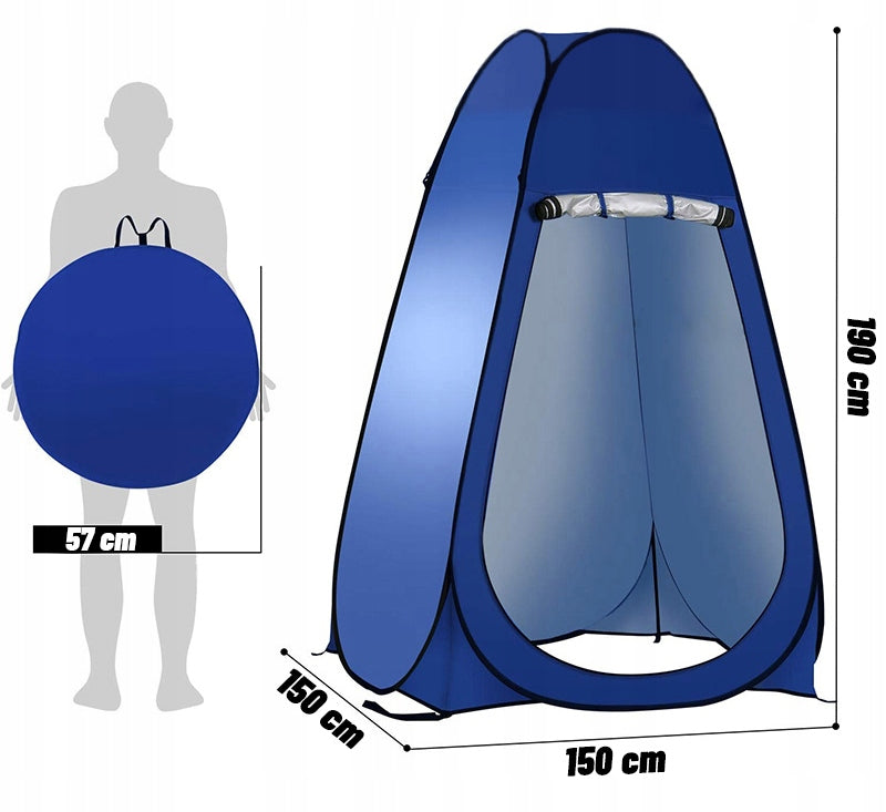 Portable Shower Tent Tourist Toilet Folding Beach Changing Room Brand no brand