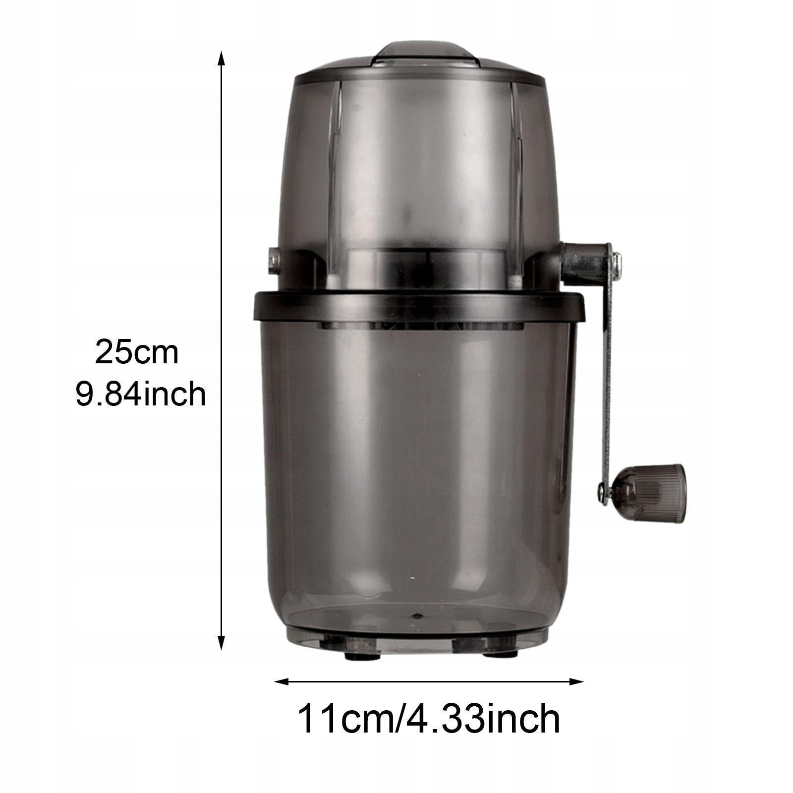 Portable Slushie Machine Snow Cone Machine for Snow Cone Slush Black Brand no brand