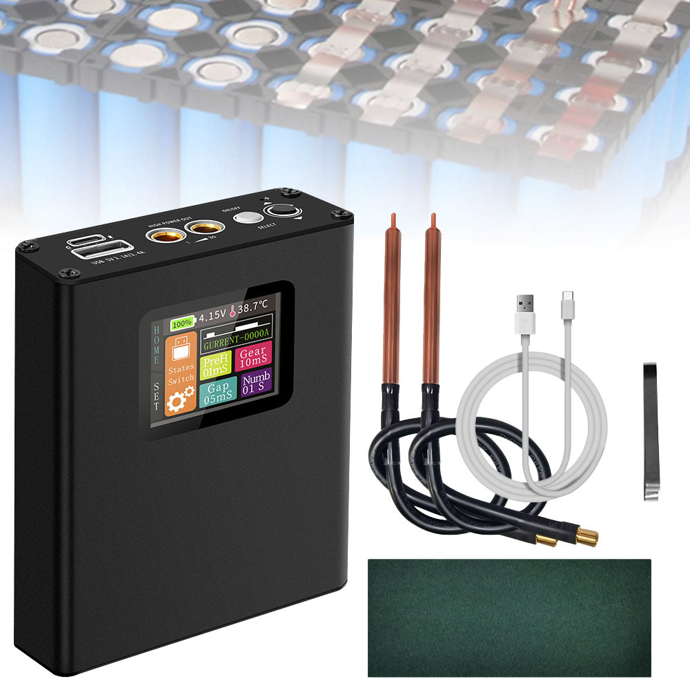 Portable Small Spot Welding Machine With Color Screen Lithium Battery Manufacturer code 663 Zgrzewarka punktowa