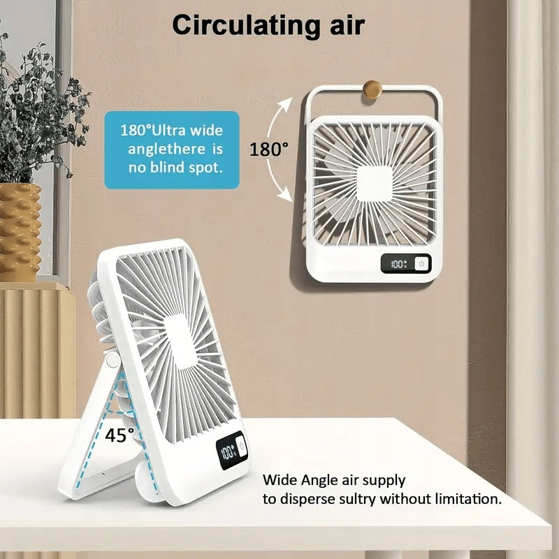 Portable USB Fan with 1200mAh Ideal for Office, Home and Travel Manufacturer code 5901421307233