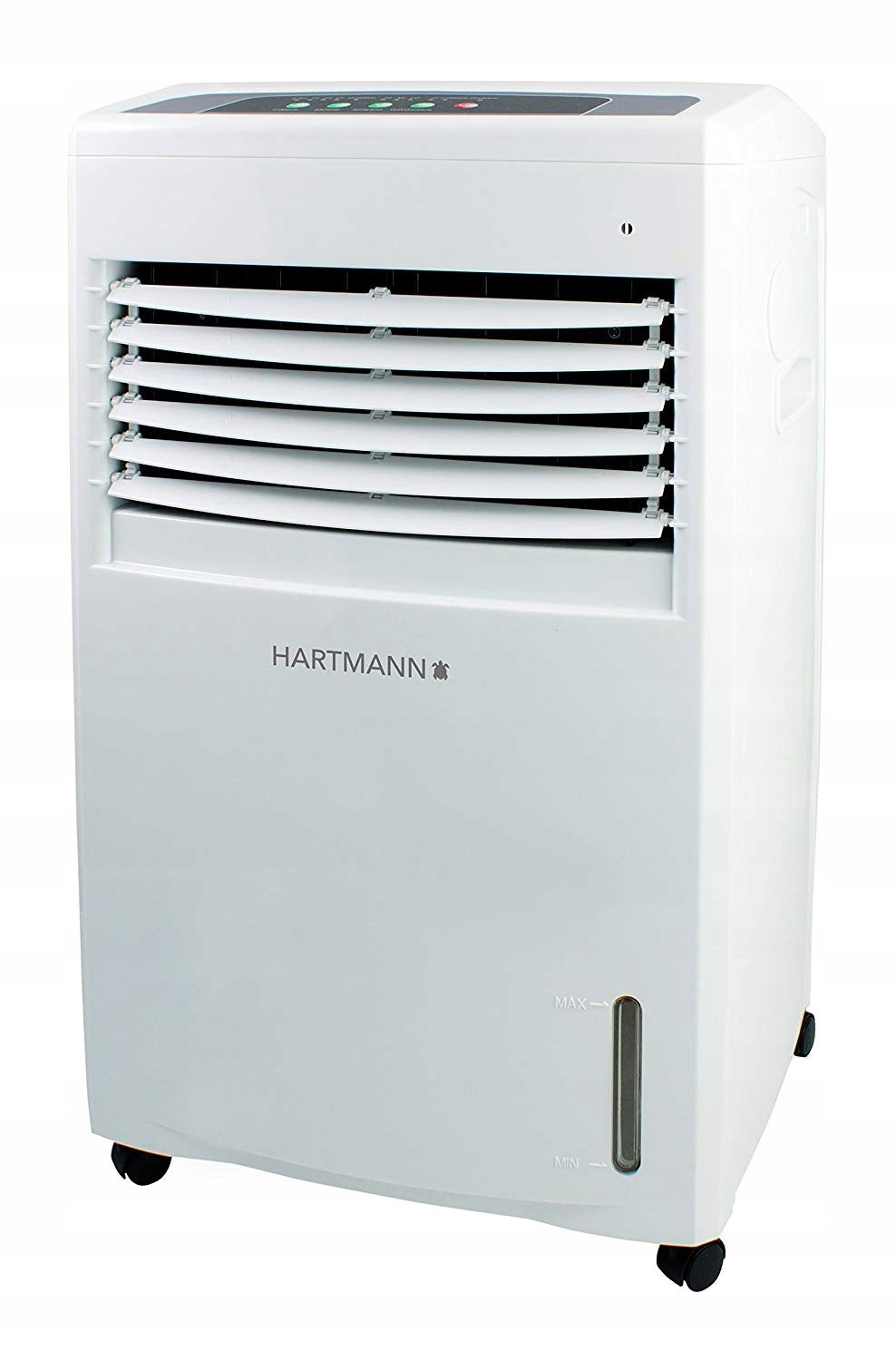 Portable WATER AIR CLIMITOR 4in1, LED remote control, ionizer, Quiet fan, CLEANS Brand Hartmann