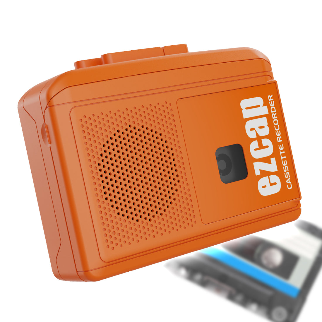Portable Walkman Cassette Player with Voice Recorder and EZCAP USB Recorder