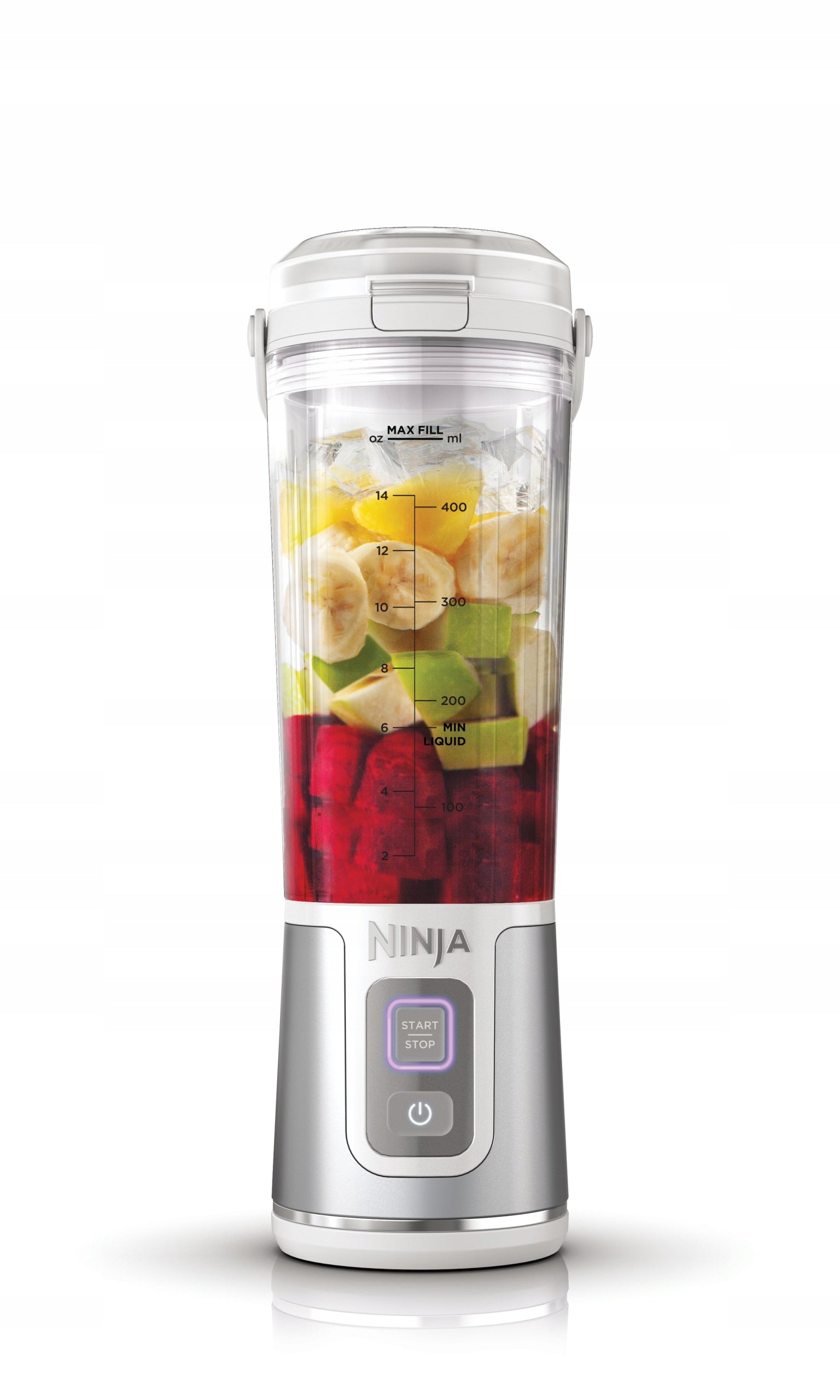 Portable Wireless Blender Ninja Blast BC151EUWH white smoothie