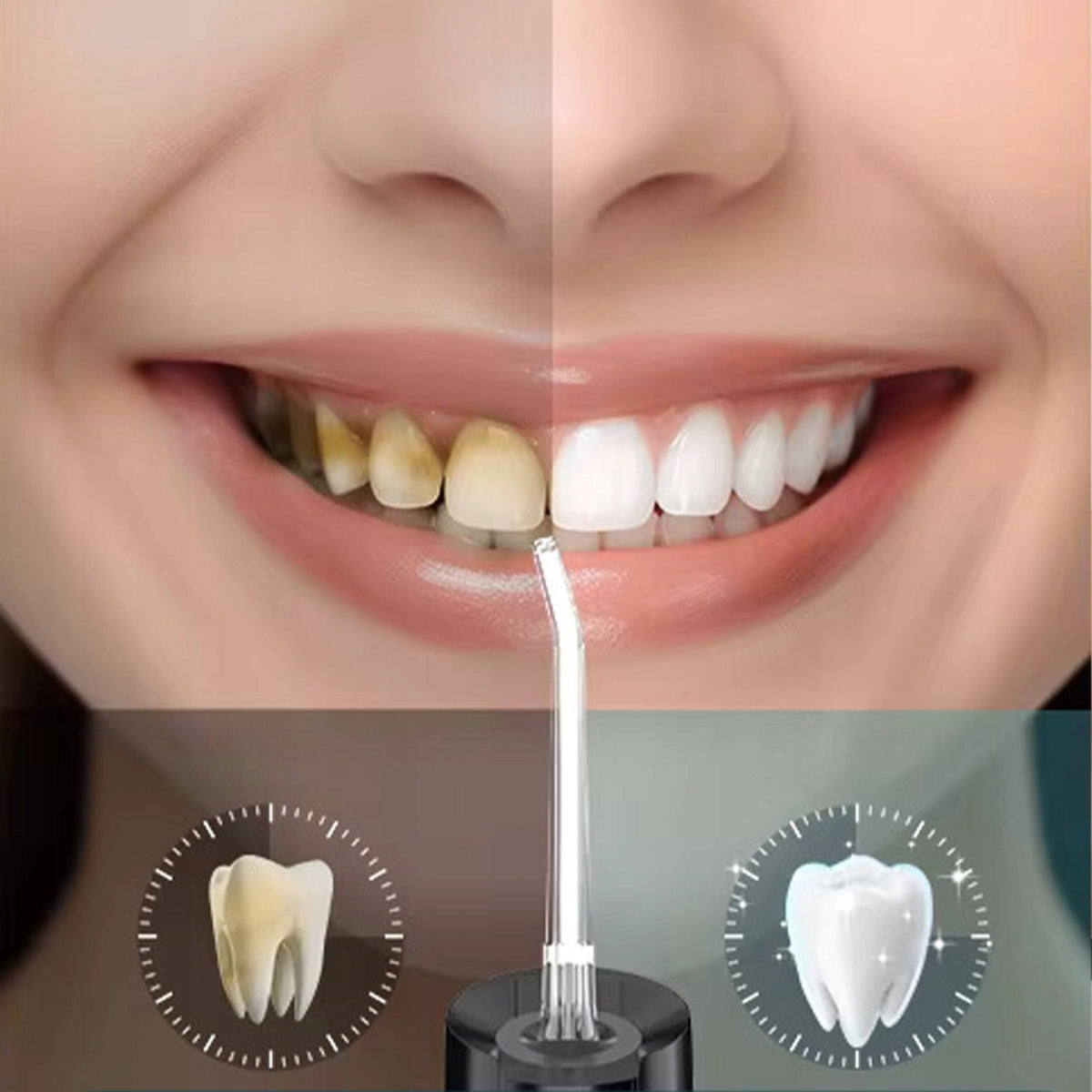 Portable Wireless Dental Irrigator for Oral Teeth 500 ml Brand Zenwire