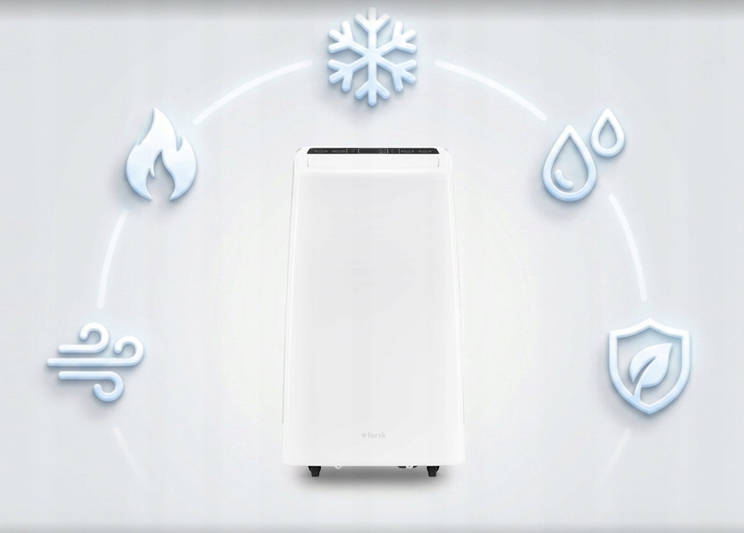 Portable air conditioner FERSK LITE 4in1 2,6kW 26m² gasket + HEPA Manufacturer code FE-AC-0009