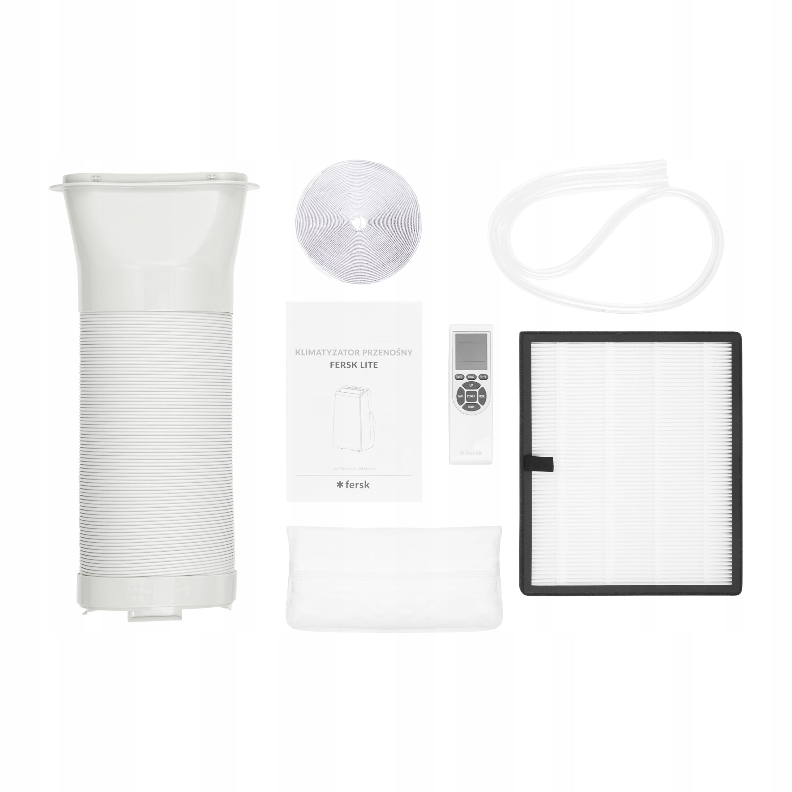 Portable air conditioner FERSK LITE 4in1 2,6kW 26m² gasket + HEPA Recommended maximum room size 26 m²
