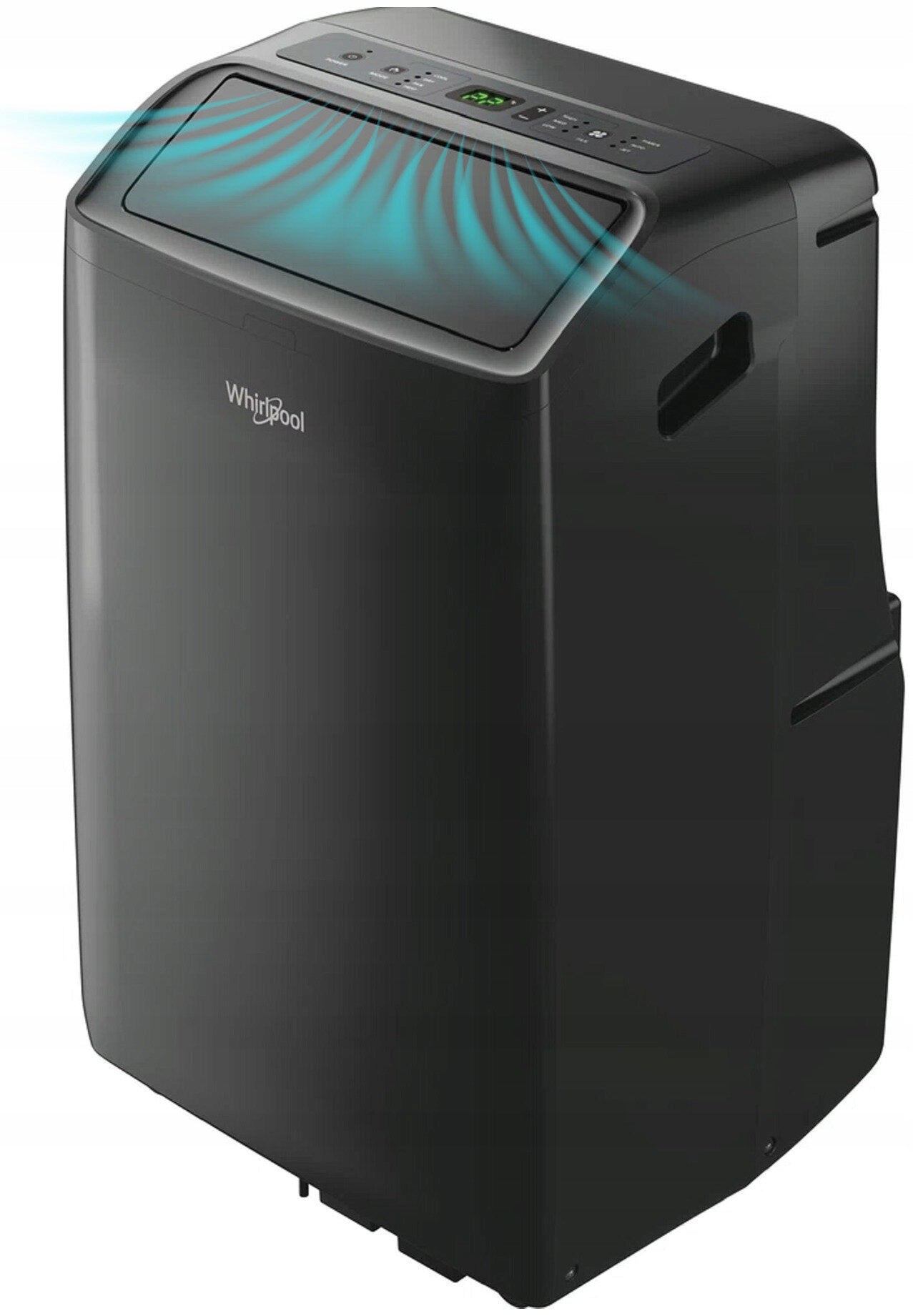 Portable air conditioner WHIRLPOOL PACF212HP B Sixth Sense Dehumidification Black Brand Whirlpool