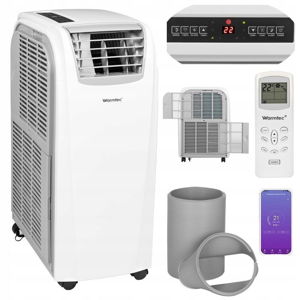 Portable air conditioner powerful dehumidifier 5.4kW 60m2 4in1 WiFi MORSO+ KP54W