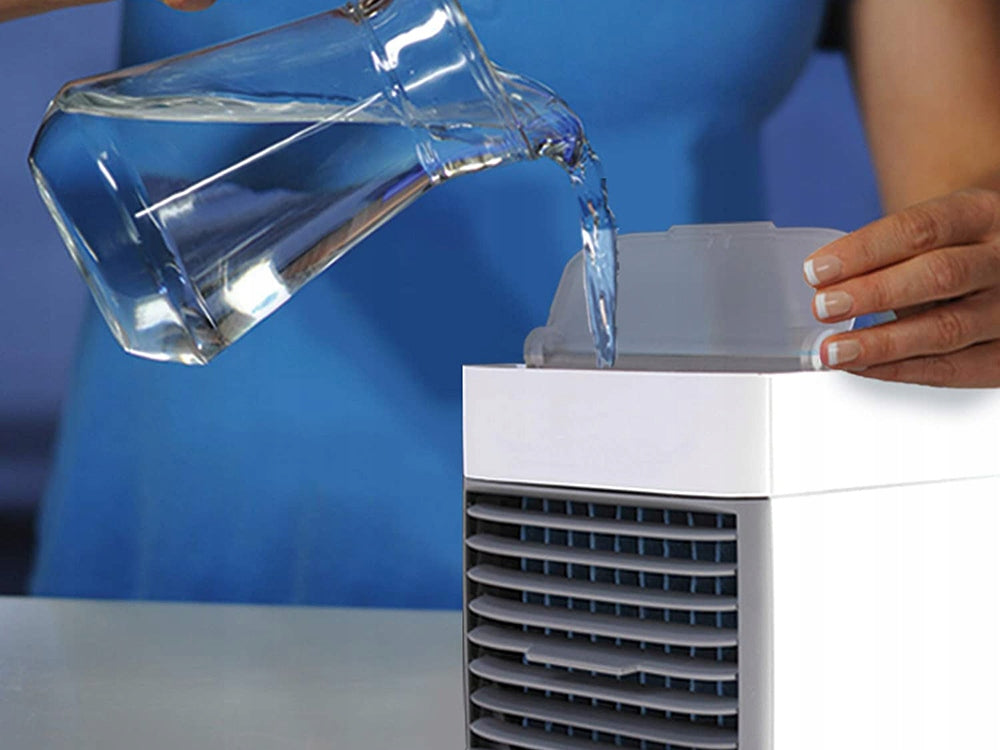 Portable air conditioner small 3in1 for water and ice white Packaging status original