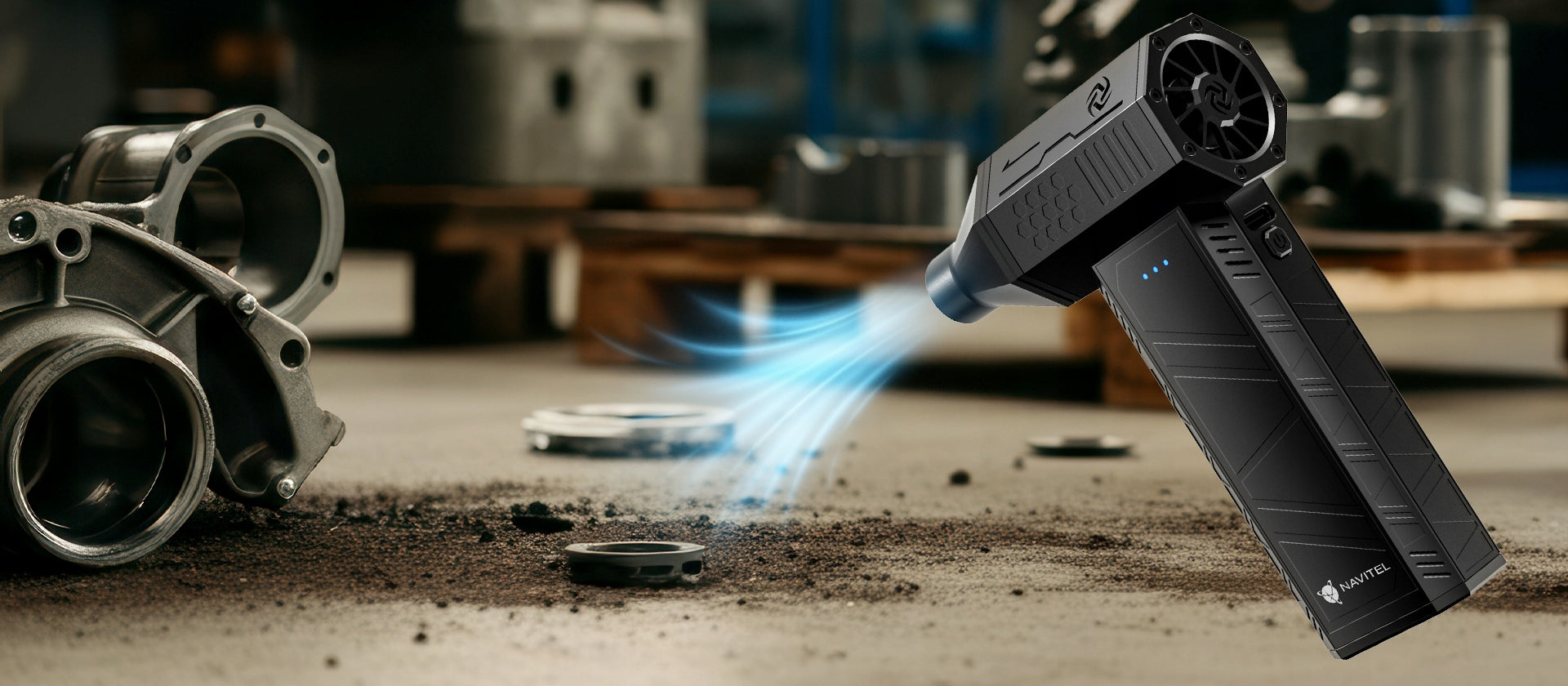 Portable blower NAVITEL TF2 TURBO FAN for electronics, dust + case FREEBIE Tool weight 0.2 kg