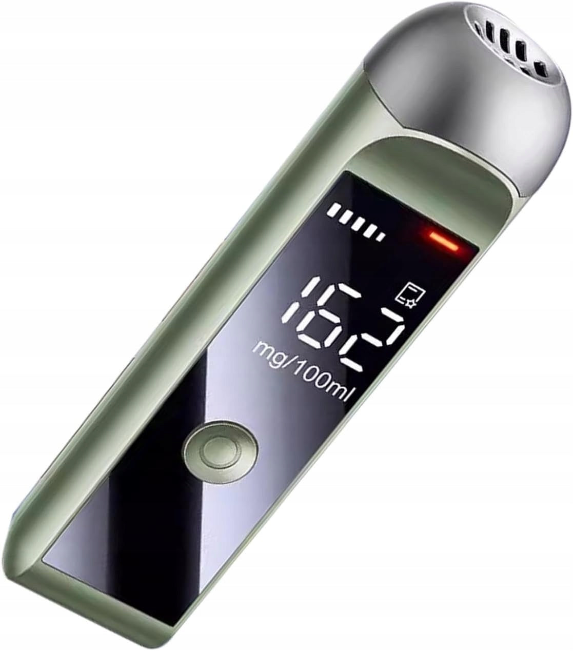 Portable breathalyzer Mr.Black 1000 green LCD sobriety tester compact