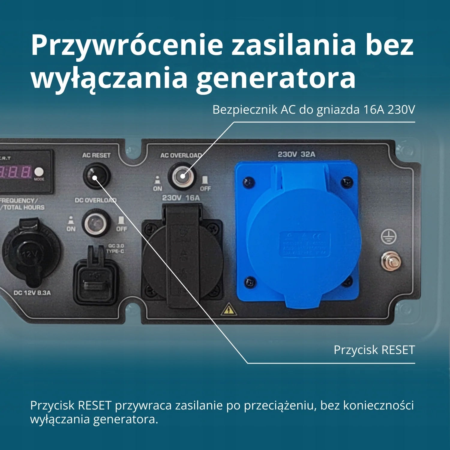 Portable generator set Könner & Söhnen 6500 W gas KS 6500 IEG Manufacturer code K6500IE G