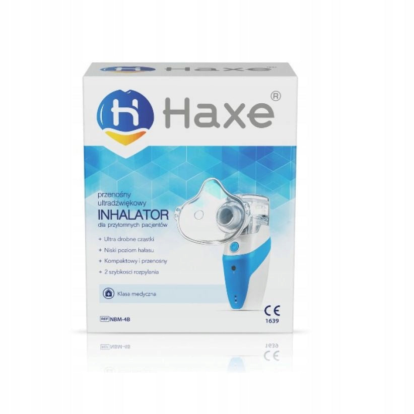Portable inhaler for children and adults Haxe NBM-4B 10 ml battery Packaging status original