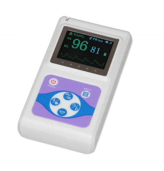 Portable pulse oximeter Contec CMS60D for children NEW PORT probe connector