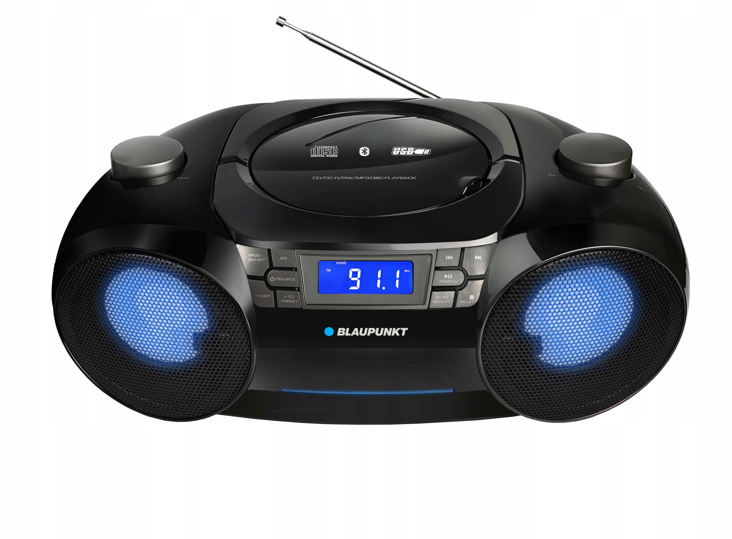 Portable radio Boombox Blaupunkt BB31LED BT/FM/CD/MP3/USB/SD/AUX LCD LED