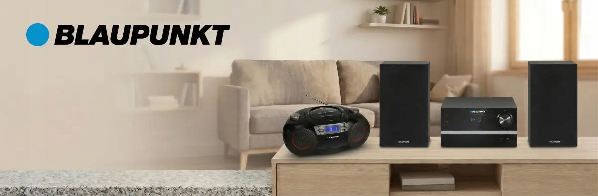 Portable radio Boombox Blaupunkt BB7WH FM/CD/MP3/USB/AUX WHITE Packaging status original