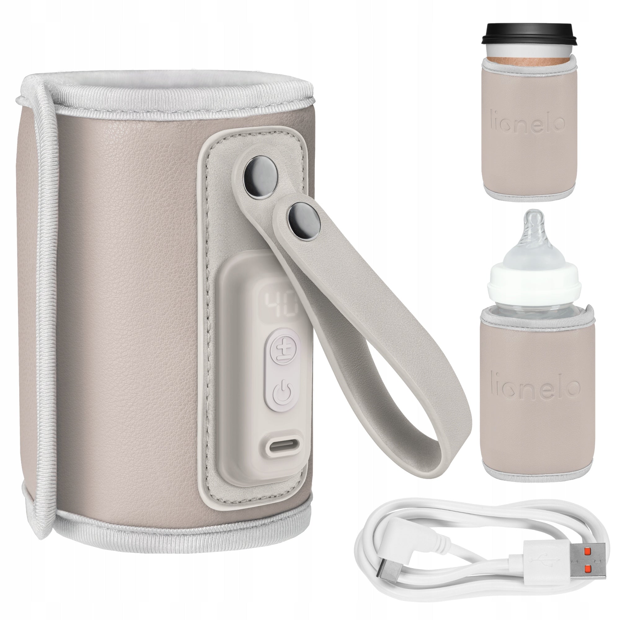 Portable tourist heater for milk bottles Lionelo THERMUP