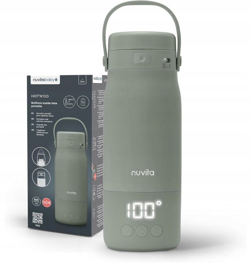 Portable water heating bottle Nuvita 1190 3w1 500 ml