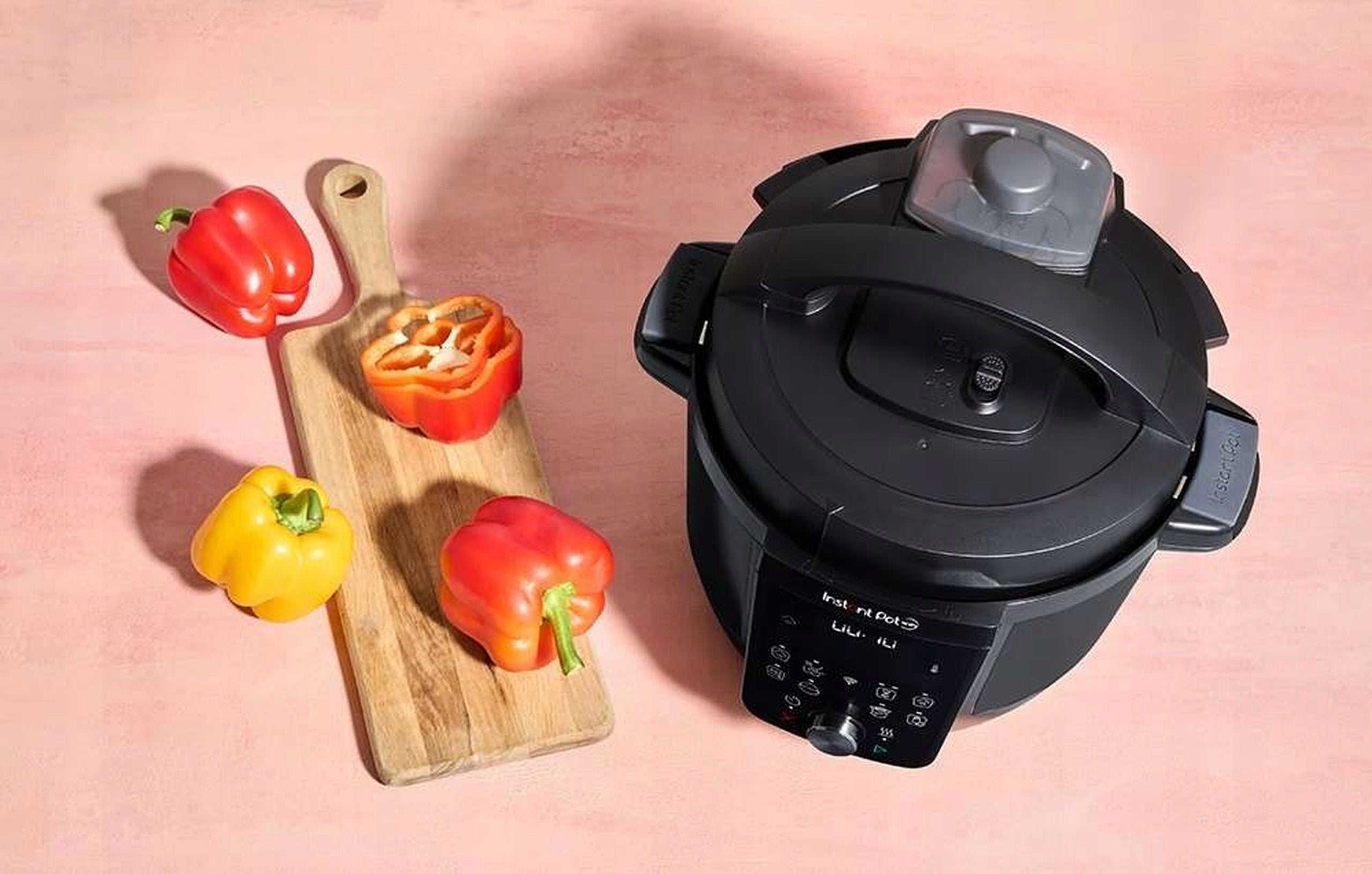 Pot Instant Pot Plus 9in1 5,7 L Stainless Steel WiFi For Home Cooking Dominant color black
