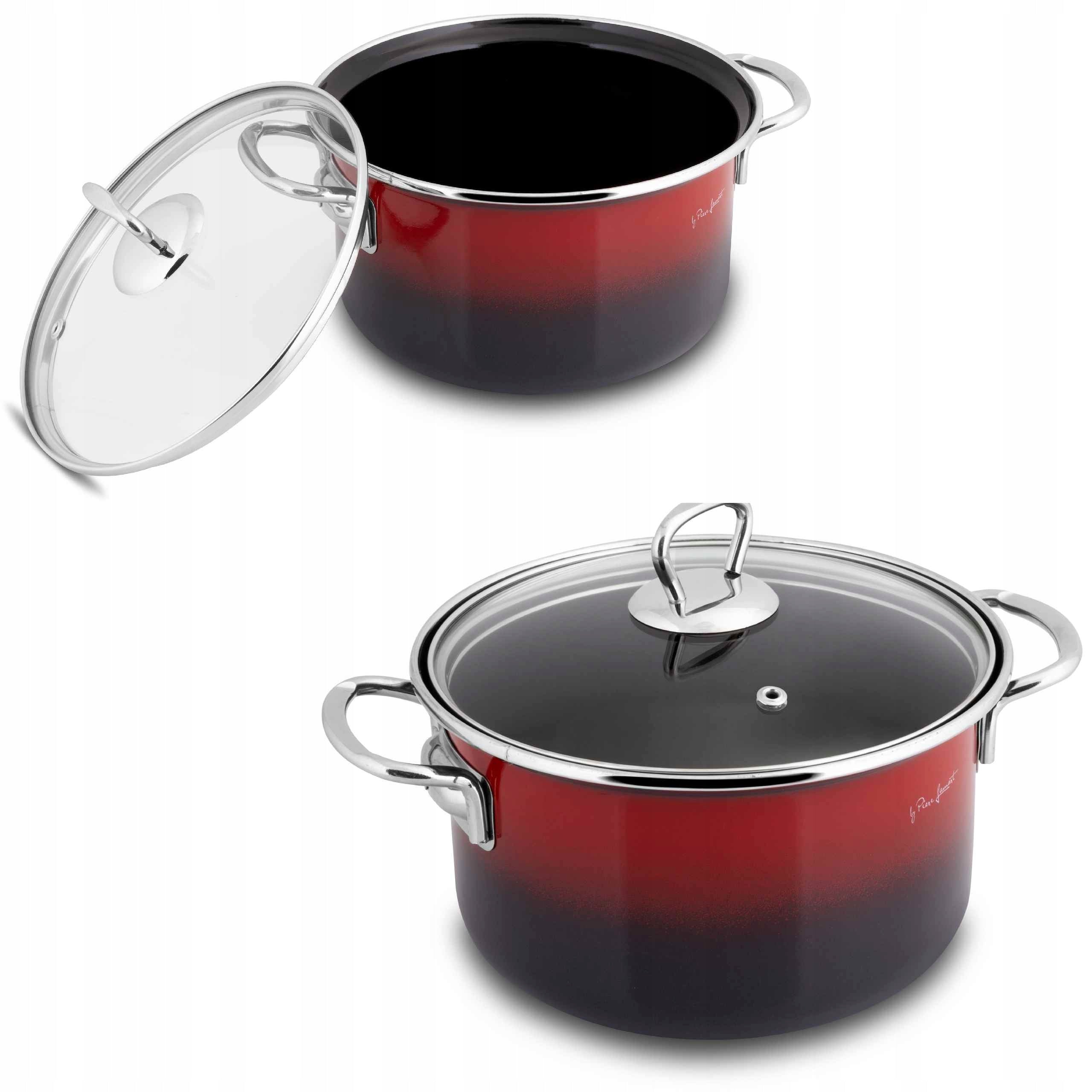 Pot with Lid Gas Induction Lamart EMAIL LT1183 4,3L Stainless Steel Packaging status original