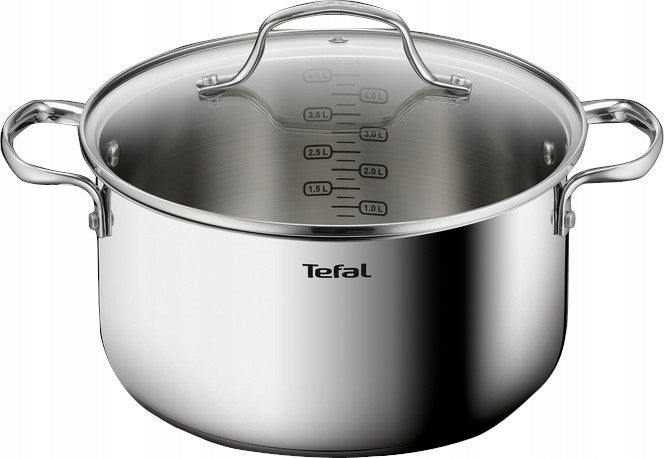 Pot with lid TEFAL Infinite 24cm 5.4L INDUCTION stainless steel