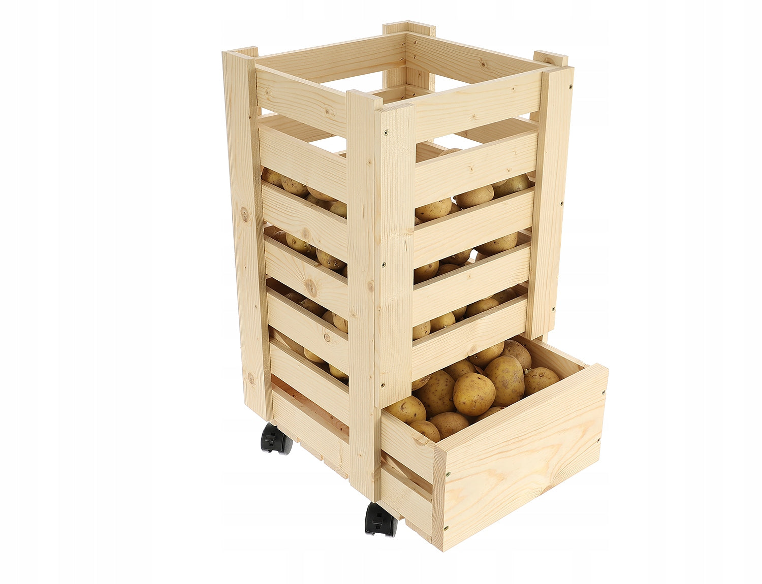 Potato, vegetable and fruit box chute, 57 x 40 x 30 cm