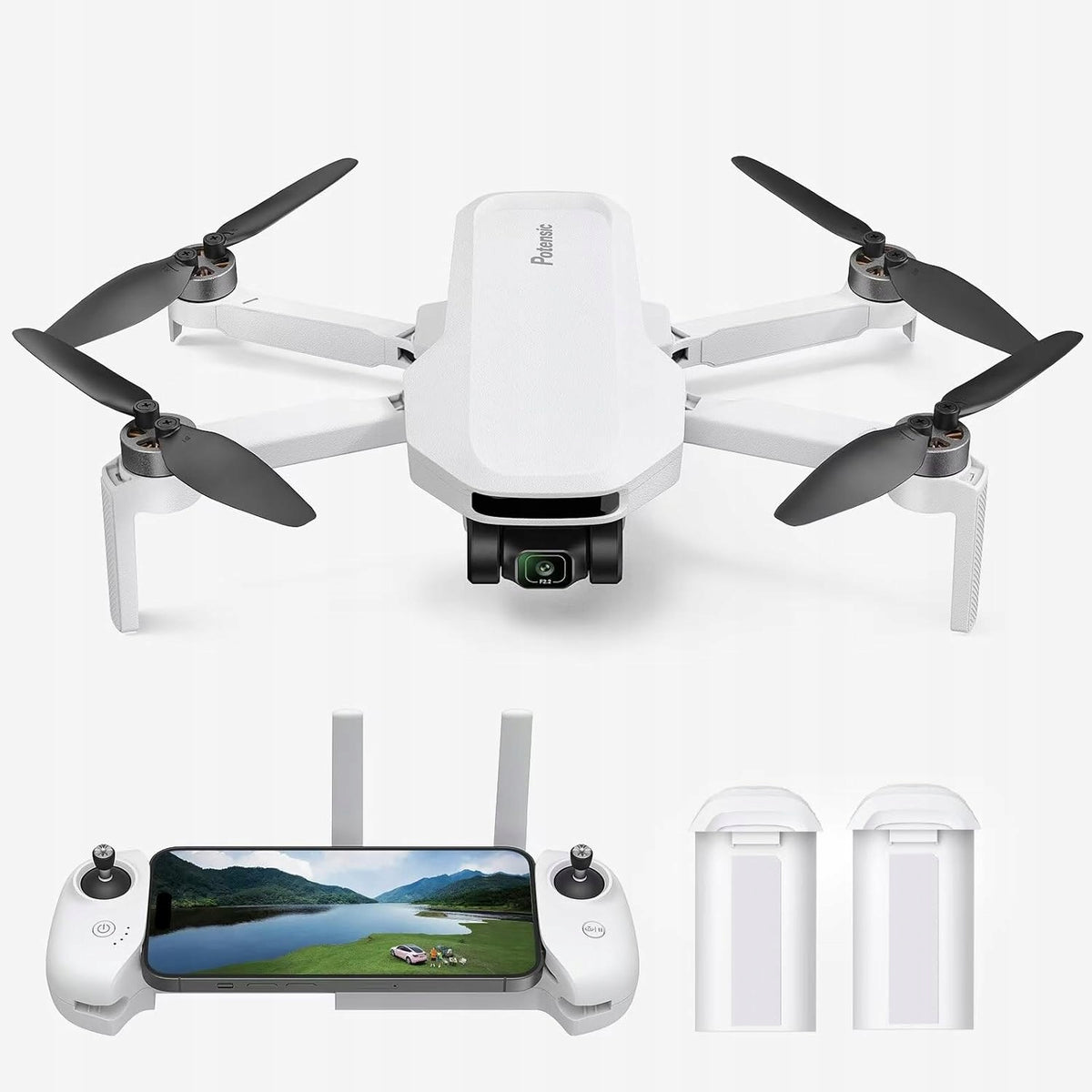 Potensic ATOM LT Dron 2 Akumulátory GPS 2,5K EIS 80 minut letu FPV 4 km
