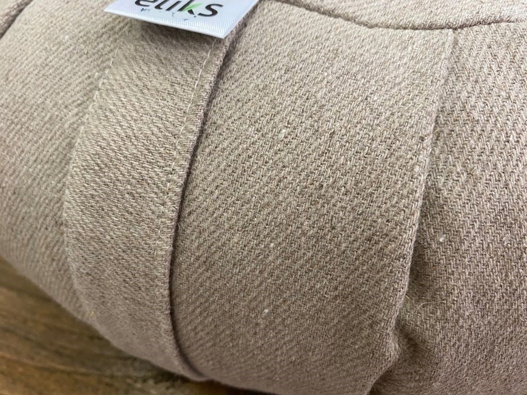 Pouf ZAFU linen pillow for MEDITATION LEN PZH linen certificate POLISH PRODUCT Manufacturer code 5904012757462